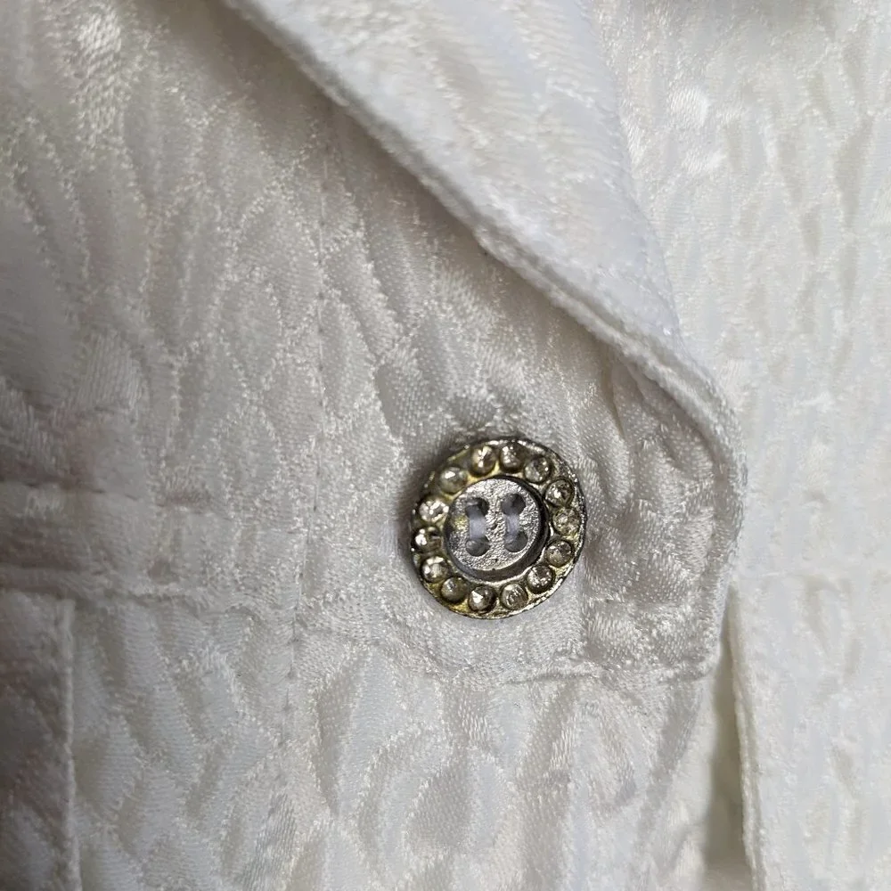 MSK Ladies Light Weight Jacket Cream color Fully Lined